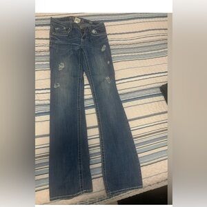 Hydraulic woman’s boot cut Blue Jeans  size 6